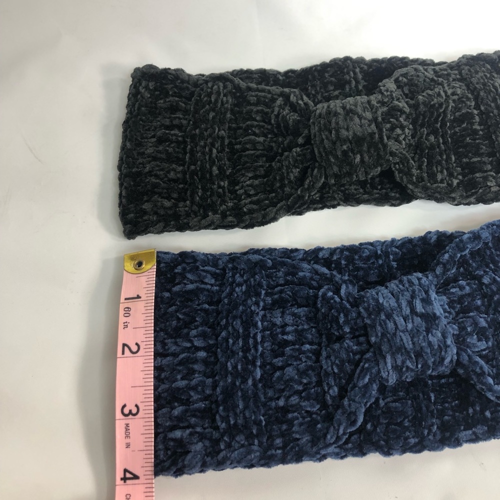 two Women Wool headbands , ear warmers - Picture 5 of 6